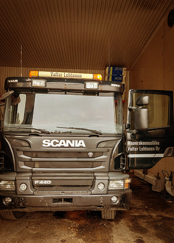 Scania teippauksilla